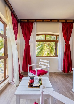 Beachfront Studio in Diani