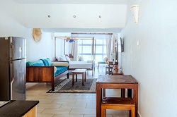Beachfront studio in Diani