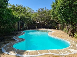 3 bedroom beachfront in Diani