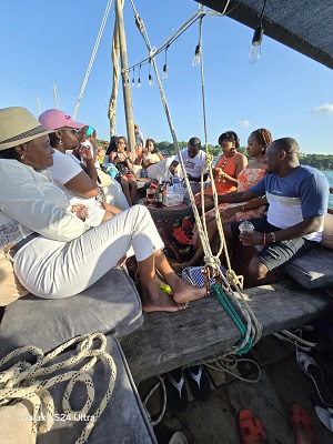 Sunset Dhow Creek Cruise in Kilifi – Seafood BBQ and Authentic Swahili Treats